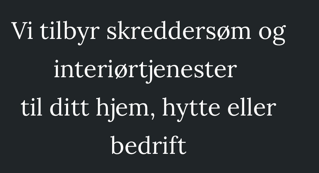 Nåløyet – tekstil og interiør